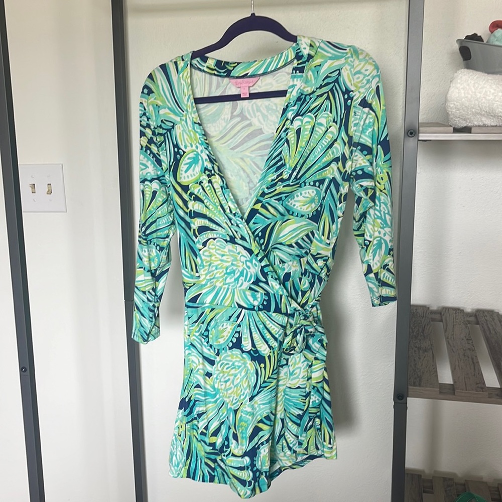 Lilly Pulitzer Karly Wrap Romper